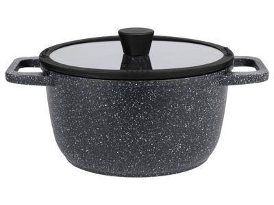 LIVARNO home Aluminium kookpan Ø 24 cm (graniet)