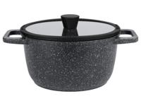 LIVARNO home Aluminium kookpan Ø 24 cm (graniet) LIVARNO home Aluminium kookpan Ø 24 cm (graniet)