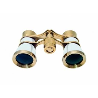 Braun Photo Technik Verrekijker Opera 3x25 Goud/ Pearl Wit