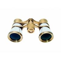 Braun Photo Technik Verrekijker Opera 3x25 Goud/ Pearl Wit - thumbnail