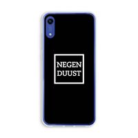 Negenduust black: Honor Play 8A Transparant Hoesje