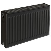 Plieger 7340875 radiator voor centrale verwarming Zwart Enkele plaat, enkele convector (Type 11) Plaatradiator