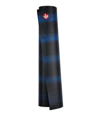 Manduka PROlite Yogamat PVC Zwart-Blauw 4.7 mm - Black Blue Colorfields - 180 x 61 cm