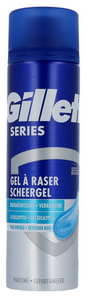 Gillette Series Scheergel Verkoelend Gevoelige Huid - met eucalyptus