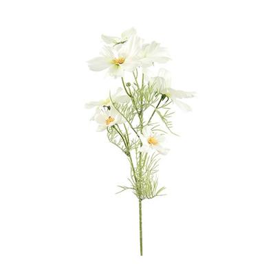 Kunstbloem Cosmos wit