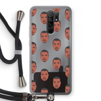 Kanye Call Me?: Xiaomi Redmi 9 Transparant Hoesje met koord