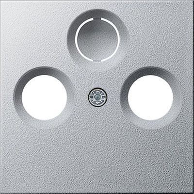 Gira inzetplaat centrale antenne aluminium