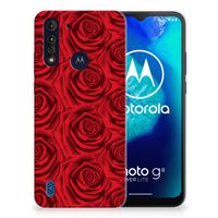 Motorola Moto G8 Power Lite TPU Case Red Roses - thumbnail