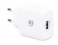 Manhattan 102285 USB-oplader 18 W Thuis Uitgangsstroom (max.) 3 A Aantal uitgangen: 1 x USB 3.2 Gen 1 bus A (USB 3.0) Qualcomm Quick Charge 3.0 - thumbnail