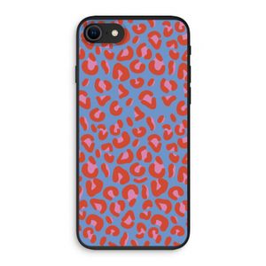 Leopard blue: iPhone SE 2020 Biologisch afbreekbaar hoesje