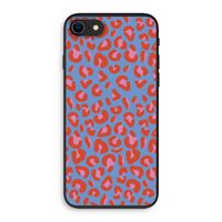 Leopard blue: iPhone SE 2020 Biologisch afbreekbaar hoesje
