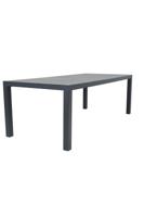 Qopps Levas tuintafel 220 x 100 cm royal mat met keramisch blad