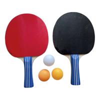 SportX houten tafeltennisset met ballen in tas 4 ster SportX houten tafeltennisset met ballen in tas 4 ster