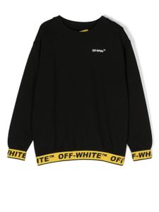 Off-White Kids sweat à bande logo - Noir