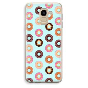 Donuts: Samsung Galaxy J6 (2018) Transparant Hoesje