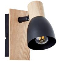 Brilliant WandlampDaintree zwart - 99710/76