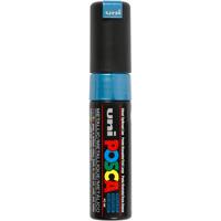 Uni-Posca Posca marker, afm pc-8k, lijndikte 8 mm, breed, metallic blauw, 1 stuk