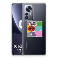 Xiaomi 12 Pro | Sillicone Back Cover | Popart Princess Xiaomi 12 Pro | Sillicone Back Cover | Popart Princess