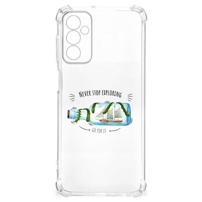 Samsung Galaxy M13 4G | M23 Stevig | Bumper Hoesje | Boho Bottle