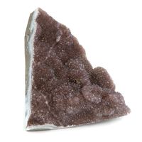 Ruwe Uruguayaanse Roze Amethist Edelsteen Geode Staand (1,4 kg)