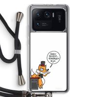 Geen Gezeik: Xiaomi Mi 11 Ultra Transparant Hoesje met koord