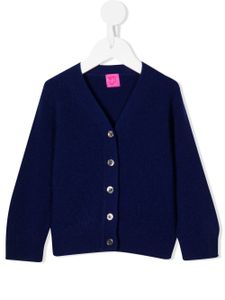 Cashmere in Love Kids cardigan Mimi en cachemire à col v - Bleu