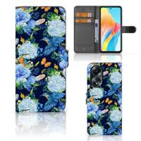Telefoonhoesje | Met pasjeshouder | voor OPPO A58 4G IJsvogel