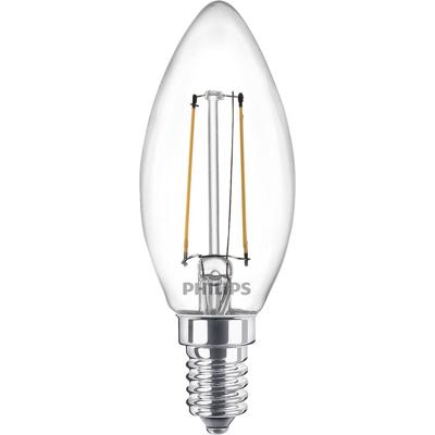 Philips LED 77753100 LED-lamp Energielabel E (A - G) E14 Kaars 2 W = 25 W Warmwit (Ø x l) 3.5 cm x 9.7 cm 1 stuk(s)