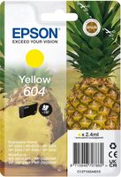 Epson 604 inktcartridge 1 stuk(s) Origineel Normaal rendement Geel - thumbnail