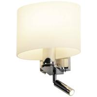 SLV KENKUA SPOT 1002855 LED-wandlamp E27 40 W Chroom - thumbnail