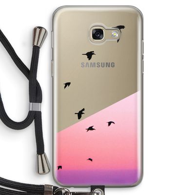 Fly away: Samsung Galaxy A5 (2017) Transparant Hoesje met koord