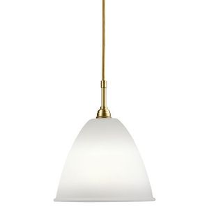 Gubi Bestlite BL9 M Ã˜21 Hanglamp - Messing & Porselein