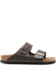 Birkenstock claquettes Arizona à boucle - Marron