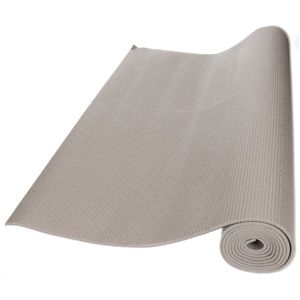 Yogamat zilver/grijs 173 x 61 cm   -