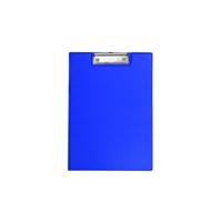 Klembordmap maul a4 staand pvc met penlus blauw | 48 stuks