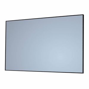 Badkamerspiegel Sanicare Q-Mirrors 100x70x2 cm Zwart Sanicare