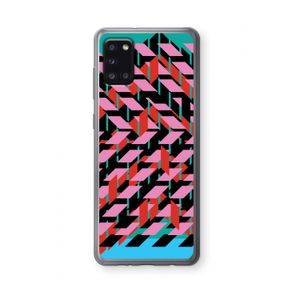 Skew Blush 2: Samsung Galaxy A31 Transparant Hoesje