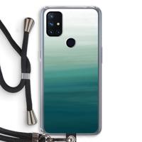 Ocean: OnePlus Nord N10 5G Transparant Hoesje met koord - thumbnail