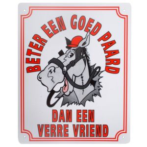 Bord: beter een goed paard...