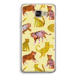 Cute Tigers and Leopards: Samsung Galaxy A5 (2016) Transparant Hoesje