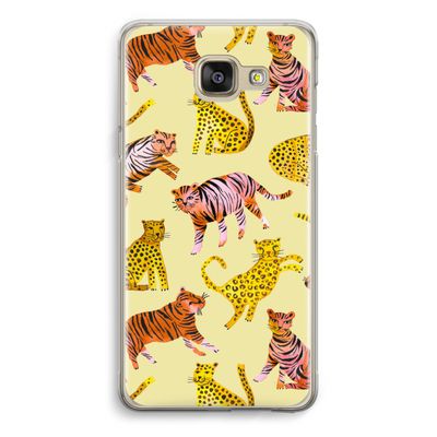 Cute Tigers and Leopards: Samsung Galaxy A5 (2016) Transparant Hoesje