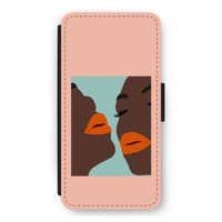 Orange lips: iPhone 12 Pro Max Flip Hoesje