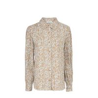 Modström gebloemde blouse Isa blauw - thumbnail