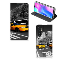 Xiaomi Mi Note 10 Lite Book Cover New York Taxi