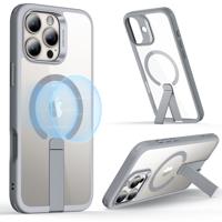 iPhone 16 Pro Boost Flickstand Case (HaloLock) Clear Grey - thumbnail