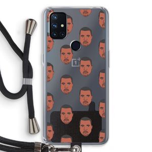 Kanye Call Me?: OnePlus Nord N10 5G Transparant Hoesje met koord