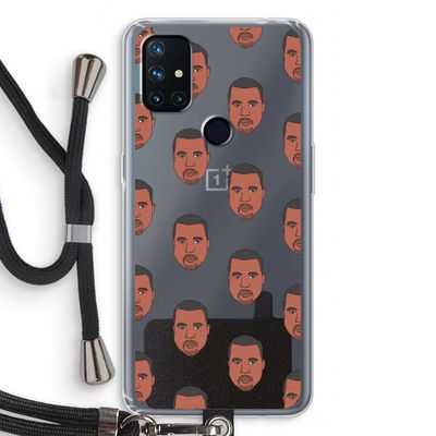 Kanye Call Me?: OnePlus Nord N10 5G Transparant Hoesje met koord