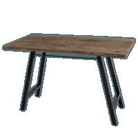 Bureau hergebruikt hout en Acacia 120 * 60 * 75 CM