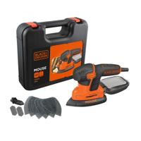 BLACK+DECKER KA2500K 120W Mouse Detailschuurmachine - KA2500K-QS