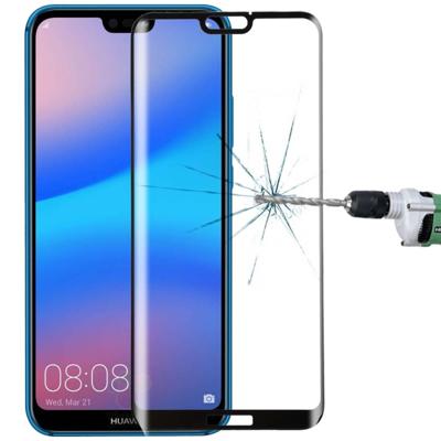 Voor Huawei P20 Lite 0.3mm 9H oppervlaktehardheid 3D volledig scherm getemperd glas Film
